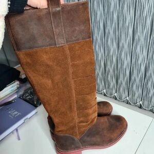 Chic Over the Knee Brown Boots